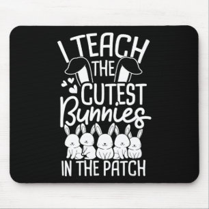 Ich unterrichte die süßesten Kaninchen im Fleck 1 Mousepad