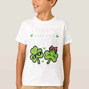 Ich unterrichte die süßesten Kleeblätter auf dem S T-Shirt