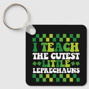 Ich unterrichte die süßesten kleinen Leprechauns-L Schlüsselanhänger