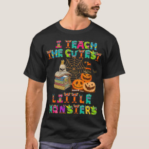 Ich unterrichte die süßesten kleinen Monster Hallo T-Shirt