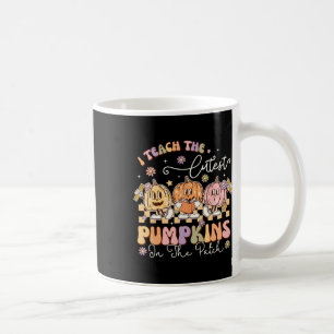 Ich unterrichte die süßesten Kürbisse auf dem Feld Kaffeetasse