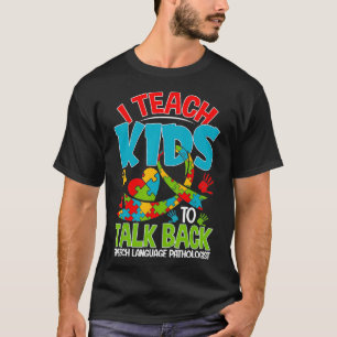 Ich unterrichte Kinder, um sich mit dem Therapeute T-Shirt