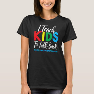 Ich unterrichte Kinder, um Sprachaufenthalte von P T-Shirt