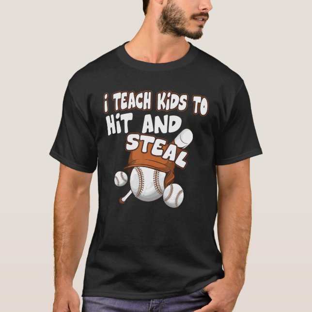 Ich unterrichte Kinder, um zu schlagen und zu steh T-Shirt (Vorderseite)
