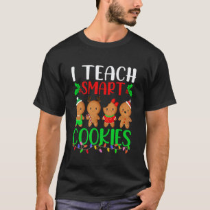 Ich unterrichte kluge Kekse Lustiger Lebkuchen-Leh T-Shirt