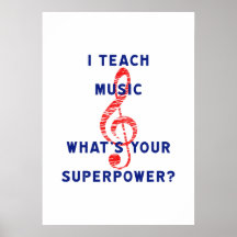 Ich unterrichte Musik Was ist deine Supermacht?
