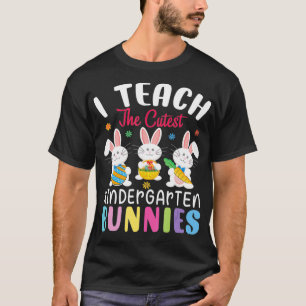 Ich unterrichte Ostern den Niedlichen Bunnies Kind T-Shirt