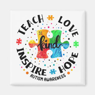 Ich unterrichte Phantastische Kinder-Autismus-Bewu Magnet