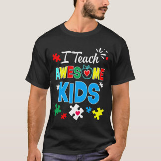 Ich unterrichte Phantastische Kinder-Autismus-Bewu T-Shirt