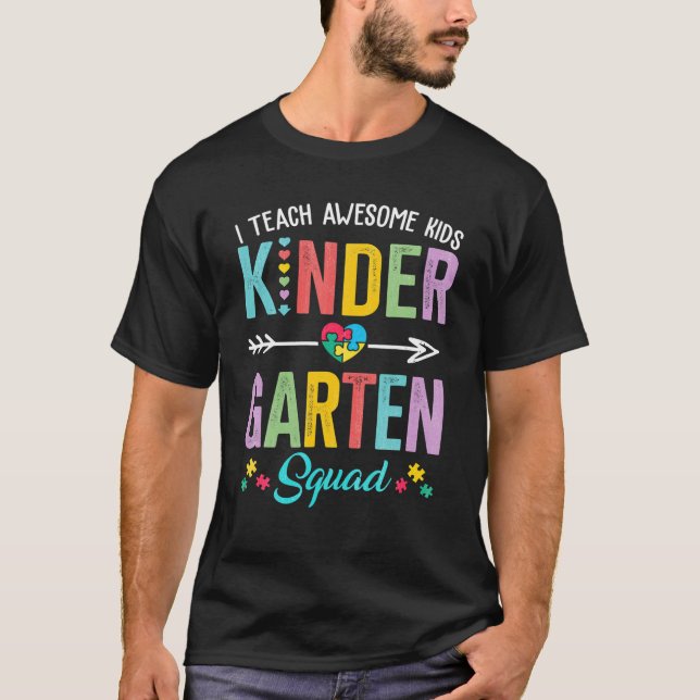 Ich unterrichte Phantastischen Kinder Kinder Kinde T-Shirt (Vorderseite)