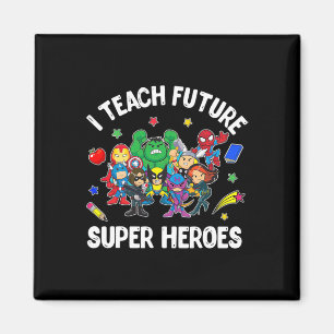Ich unterrichte zukünftige Superhelden Tee-Geschen Magnet