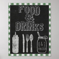Ich unterschreibe GRILLEN Party Green Food Bar Foo
