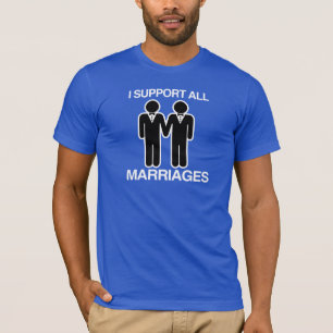 ICH UNTERSTÜTZE ALLE EHREN GLEICH T-Shirt
