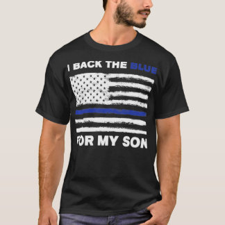 Ich unterstütze das Blau für meinen Sohn, der mit T-Shirt