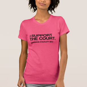 ICH UNTERSTÜTZE DAS GERICHT -.png T-Shirt