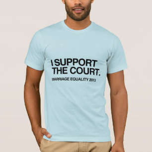 ICH UNTERSTÜTZE DAS GERICHT -.png T-Shirt