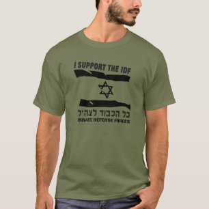 Ich unterstütze das Militär der israelischen Ver T-Shirt