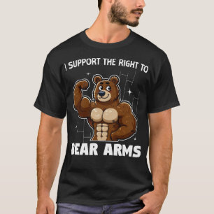 Ich unterstütze das Recht, Waffen zu tragen T-Shirt