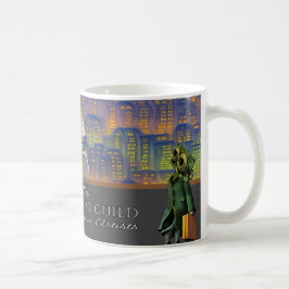Ich unterstütze den Topeka Art Guild Becher Kaffeetasse