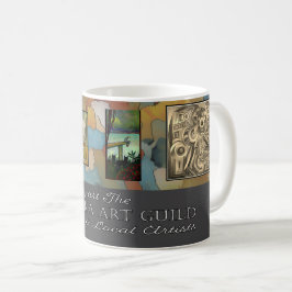 Ich unterstütze den Topeka Art Guild Becher Kaffeetasse