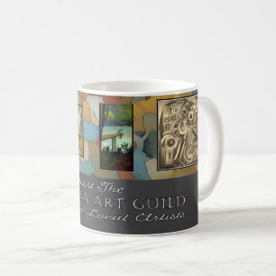 Ich unterstütze den Topeka Art Guild Becher Kaffeetasse