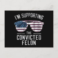 Ich unterstütze den verurteilten Felon Pro Trump 2