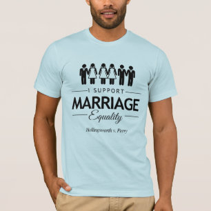 ICH UNTERSTÜTZE DIE GERICHTSENTSCHEIDUNG ZUR EHEGL T-Shirt