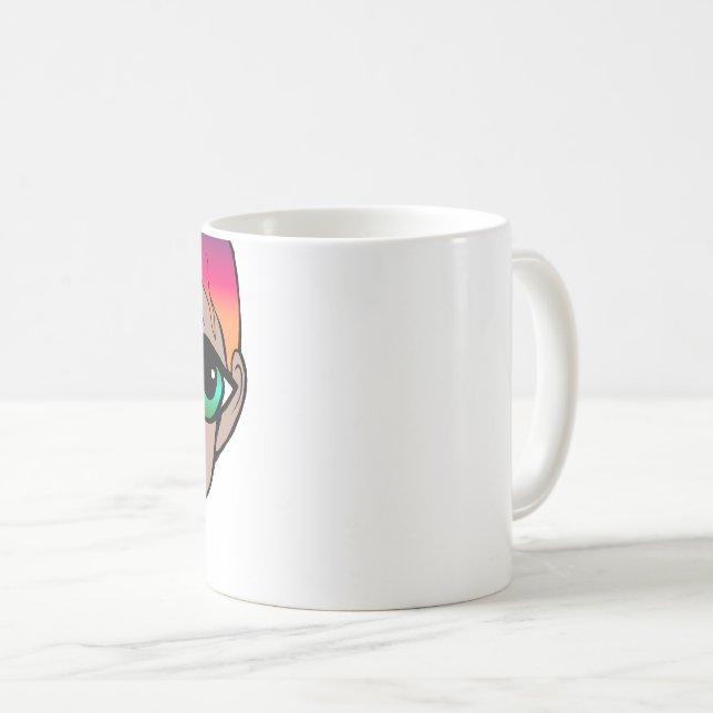 Ich unterstütze die Tasse Topeka Art Guild (VorderseiteRechts)