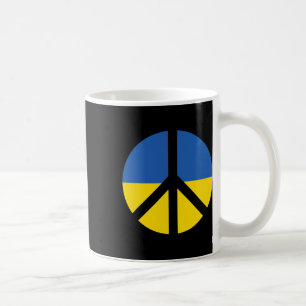 Ich unterstütze die Ukraine Stehe mit der Ukraine  Kaffeetasse