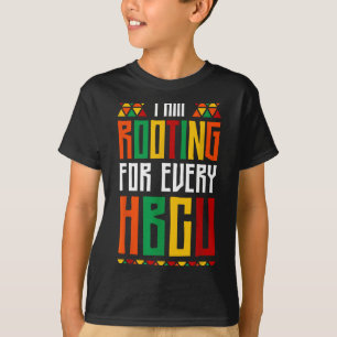 Ich unterstütze jedes historische schwarze College T-Shirt