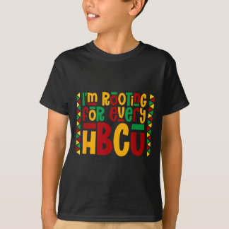 Ich unterstütze jedes historische schwarze College T-Shirt