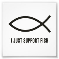 Ich unterstütze nur das Symbol für Fische