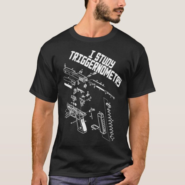 Ich untersuche Triggerometrie über das Sprichwort  T-Shirt (Vorderseite)