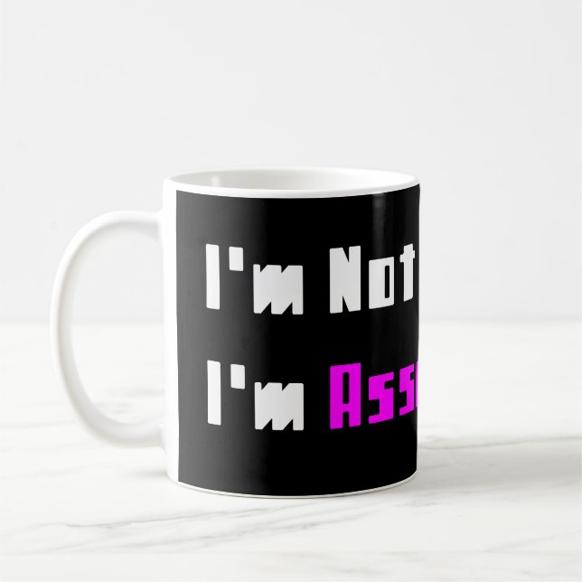 Ich urteile nicht, ich beurteile kaffeetasse (Links)