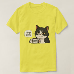 Ich urteile still Lustig Sarcastic Introvert T-Shirt