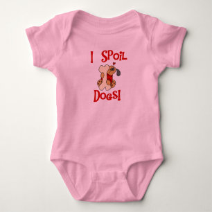 Ich verderbe Hundet-shirts und -geschenke Baby Strampler
