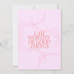 Ich verdiene Gutes Feiertagskarte