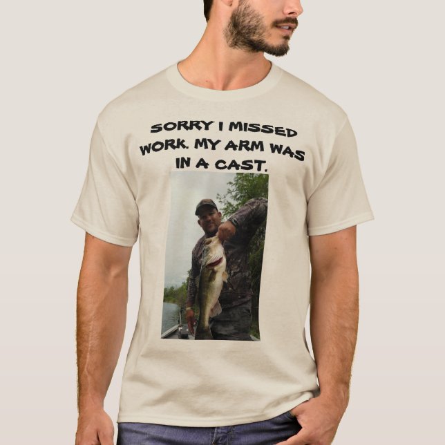 ICH VERFEHLTE ARBEIT WEIL… T-Shirt (Vorderseite)
