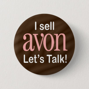 Ich verkaufe Avon-Knopf Button
