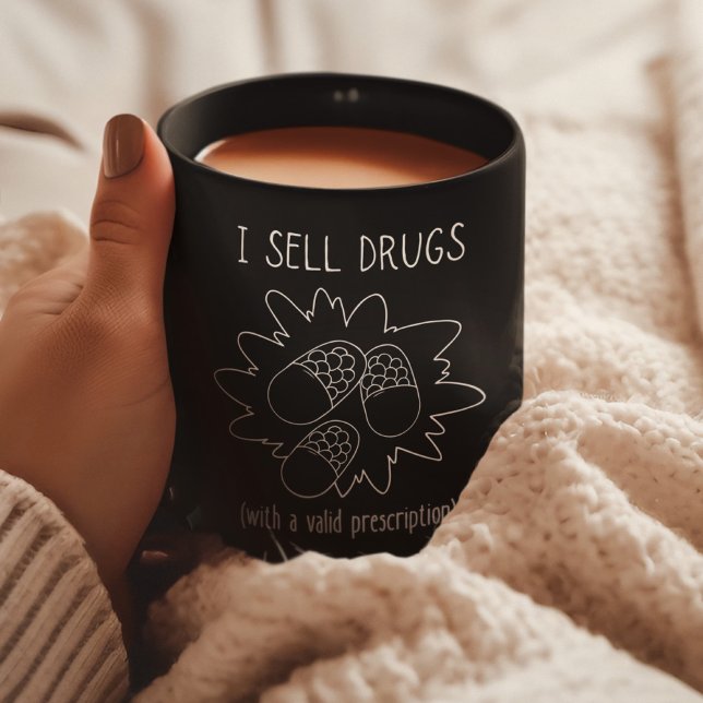 Ich verkaufe Drogen - Funny Pharmacist - Pharmacy  Kaffeetasse (Von Creator hochgeladen)