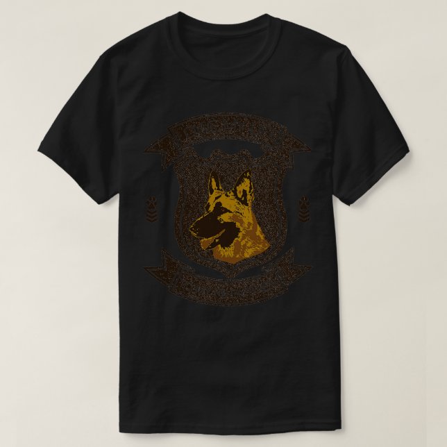 ICH VERLIERE MEIN LEBEN MEINEM K9-PARTNER 3 T-Shirt (Design vorne)