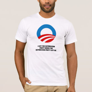Ich verließ das republikanische Party, als das T-Shirt