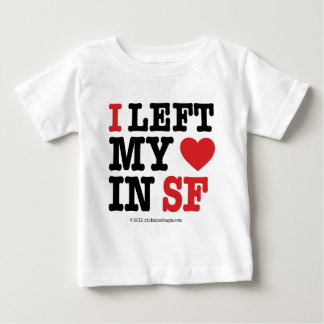 Ich verließ mein Herz Baby T-shirt