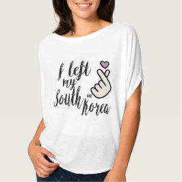 Ich verließ mein Herz im T-Shirt