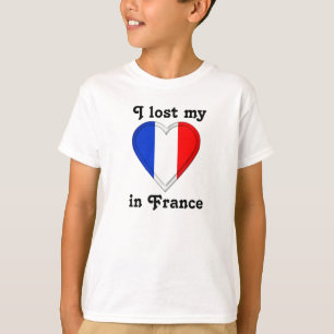 Ich verlor mein Herz in Frankreich T-Shirt