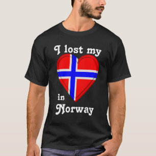 Ich verlor mein Herz in Norwegen T-Shirt