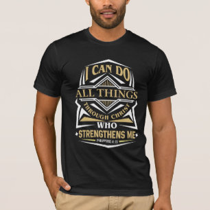 Ich vermag alles durch Christus T-Shirt