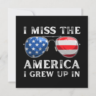 ich vermisse das Amerika, in dem ich aufgewachsen