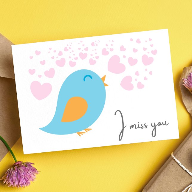 Ich vermisse, dass du dir denkst karte (Von Creator hochgeladen)