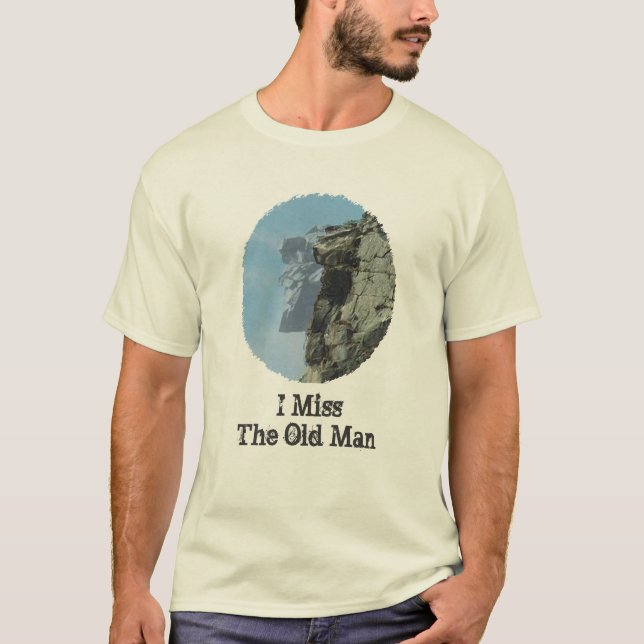 Ich vermisse den alten Mann im T - Shirt (Vorderseite)